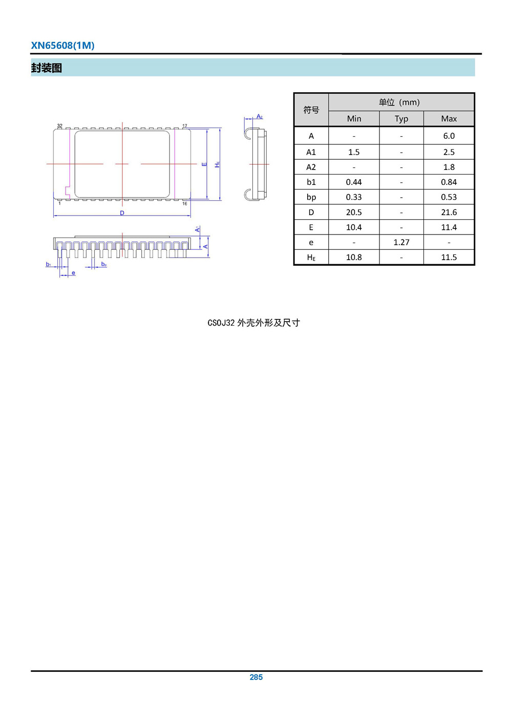 XN65608(1M)型CMOS 靜態(tài)隨機(jī)存儲器 產(chǎn)品手冊_頁面_8.jpg